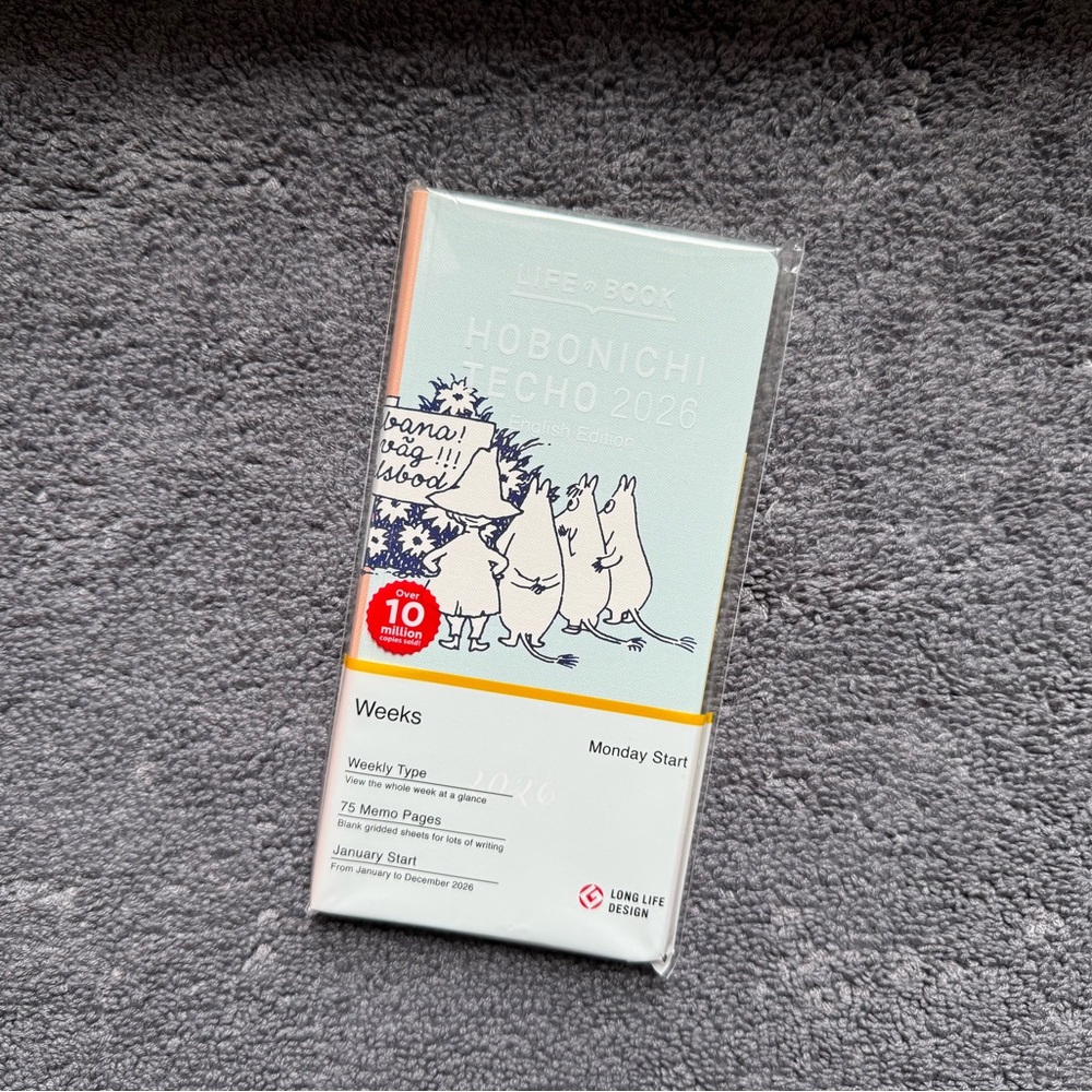 Hobonichi Techo Weeks 2026 ( To the Outdoor Dance Hall, Moomin)